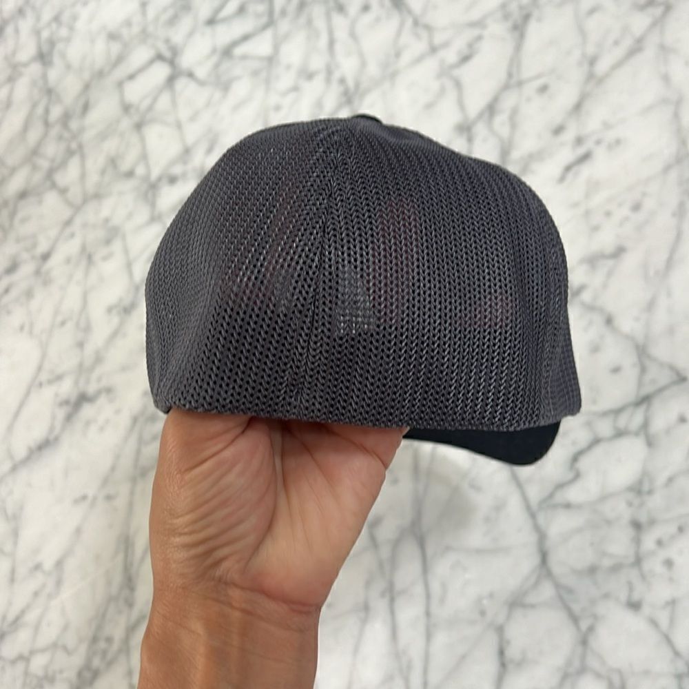 Travis Mathew Stripe Flex Fit Hat - Gray Size: L/… - image 4